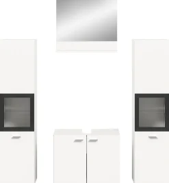 Salle de bains combinée 4 éléments SEBETA