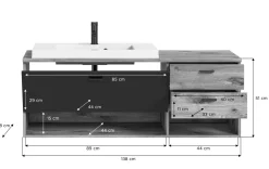 Salle de bains combinée 3 éléments METU-Xonox Sale