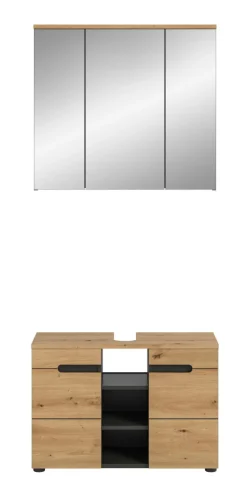 Salle de bains combinée 2 éléments GOBA-Xonox Outlet