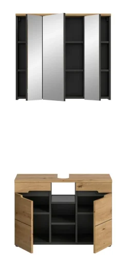 Salle de bains combinée 2 éléments GOBA-Xonox Outlet