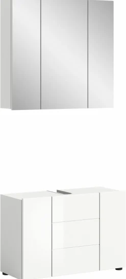 Salle de bains combinée 2 éléments AMBO