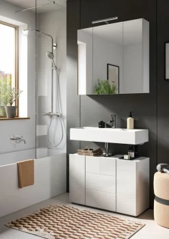 Salle de bains combinée 2 éléments AMBO