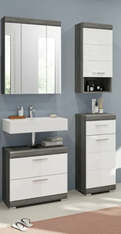 Salle de bains combinée 4 éléments SEWULA-Xonox Outlet