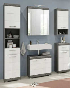 Salle de bains combinée 5 éléments SEWULA-Xonox