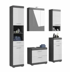 Salle de bains combinée 6 éléments SEWULA-Xonox Discount