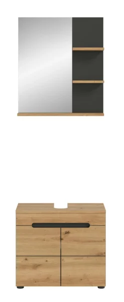 Salle de bains combinée 2 éléments GOBA-Xonox