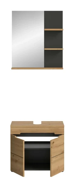 Salle de bains combinée 2 éléments GOBA-Xonox