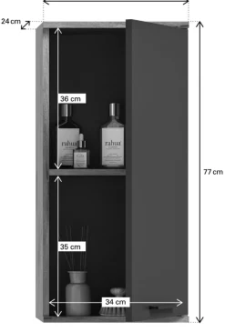 Salle de bains combinée 3 éléments AGARO