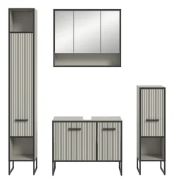 Salle de bains combinée 4 éléments BAGNO-Xonox Clearance