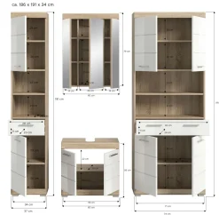Salle de bains combinée GIMBI-Xonox Sale