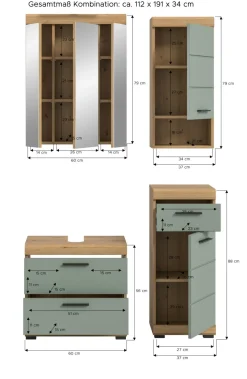 Salle de bains combinée SEWULA