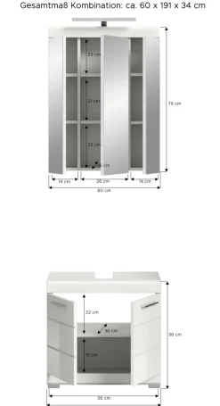 Salle de bains combinée SEWULA-Xonox Outlet