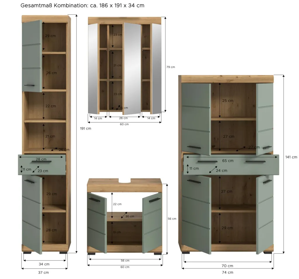 Salle de bains combinée SEWULA-Xonox New