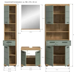 Salle de bains combinée SEWULA