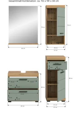 Salle de bains combinée SEWULA-Xonox