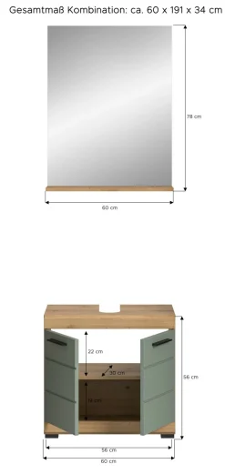 Salle de bains combinée SEWULA