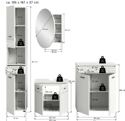 Salle de bains combinée ZIWAY