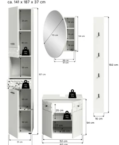 Salle de bains combinée ZIWAY-Xonox Discount
