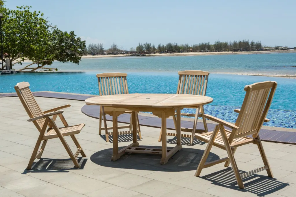 Salon de jardin COURCELLES-Möbilia Discount