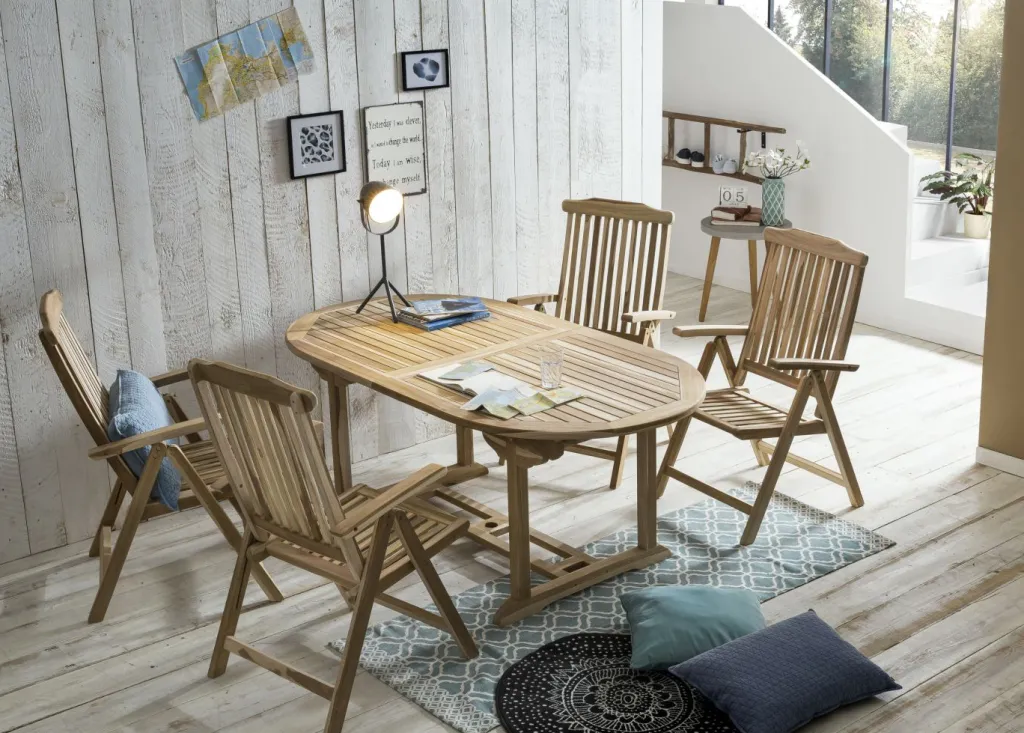 Salon de jardin COURCELLES-Möbilia Discount