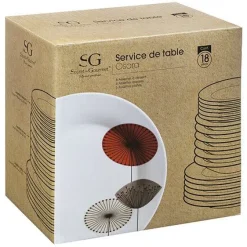 Service de table 18 pièces OSARA-JJA