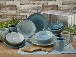 Service de table 16 pièecs REACTIVE AQUA-CreaTable PorzellanHausGmbH Discount