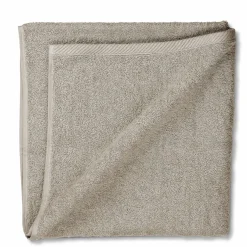Serviette de bain gris argent LADESSA