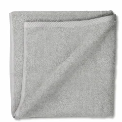 Serviette de bain gris pierre LADESSA