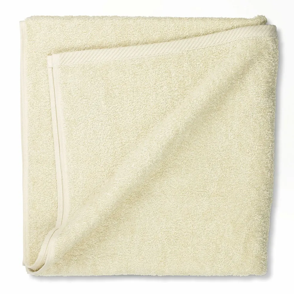 Serviette de bain offwhite LADESSA