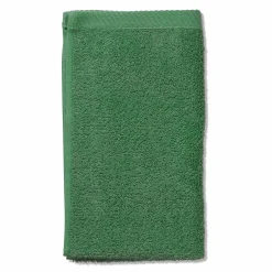 Serviette invité vert feuille LADESSA