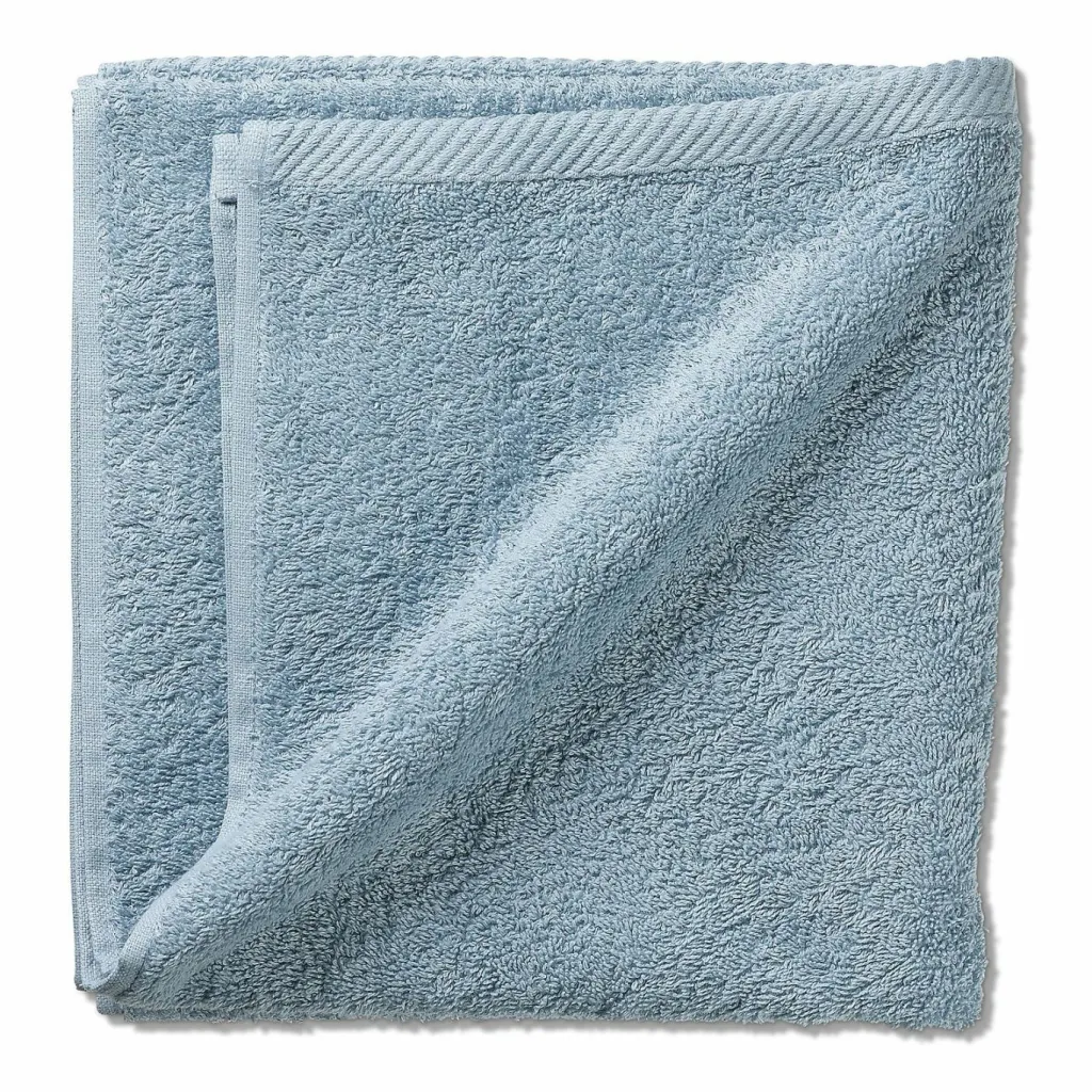 Serviette éponge bleu givré LADESSA-Kela New