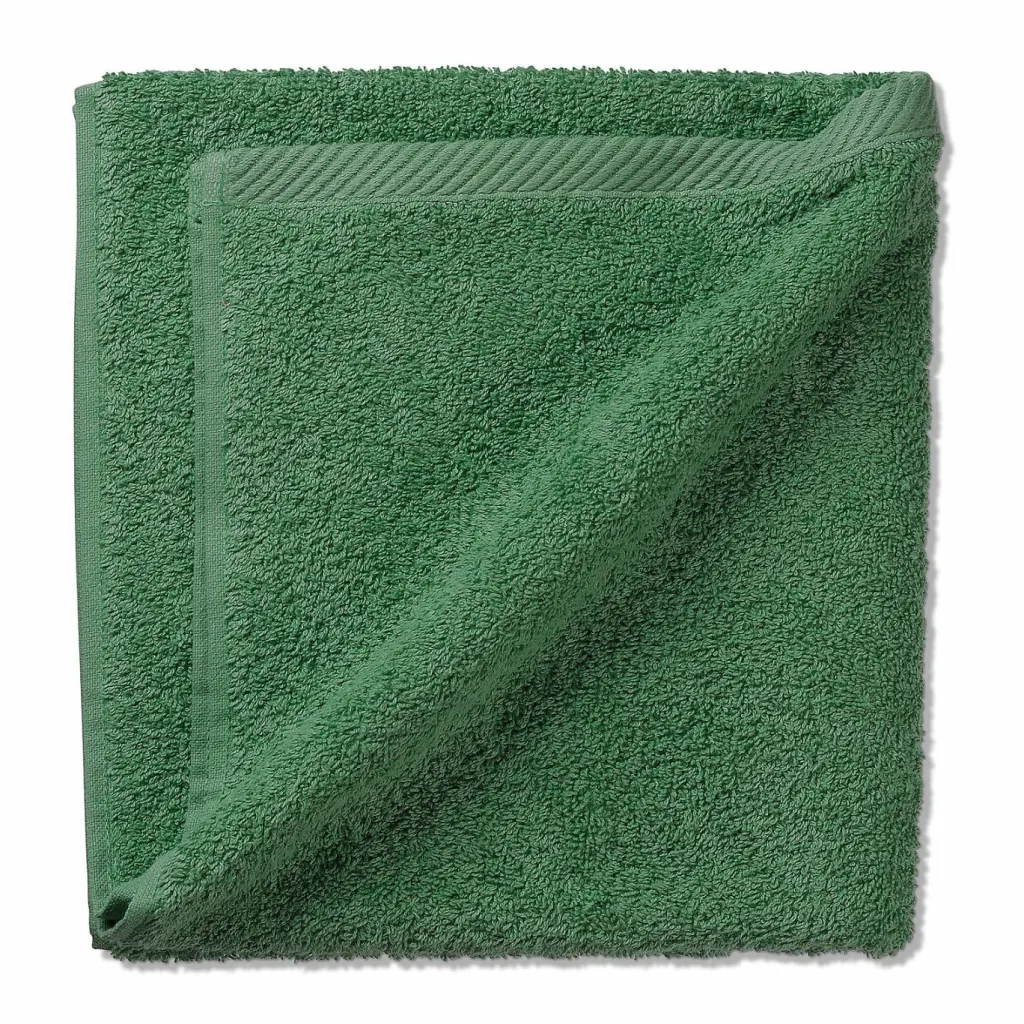 Serviette éponge feuille vert LADESSA-Kela Sale