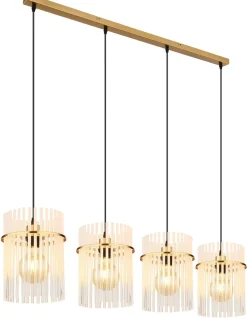 Suspension 4 lampes GORLEY