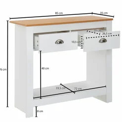 Table console CHOTA-Skyport Outlet