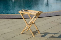 Table d'appoint avec plateau amovible COURCELLES-Möbilia Outlet