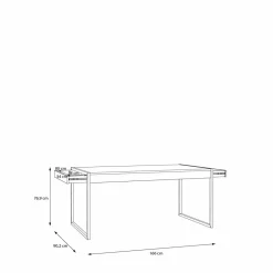Table de repas HIGH ROCK-Forte Outlet
