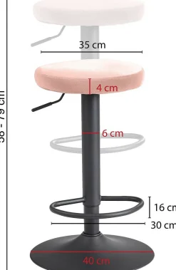 Tabouret de bar KAMPHAENG PHET-Skyport Hot