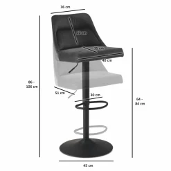 Tabouret de bar WOHNLING