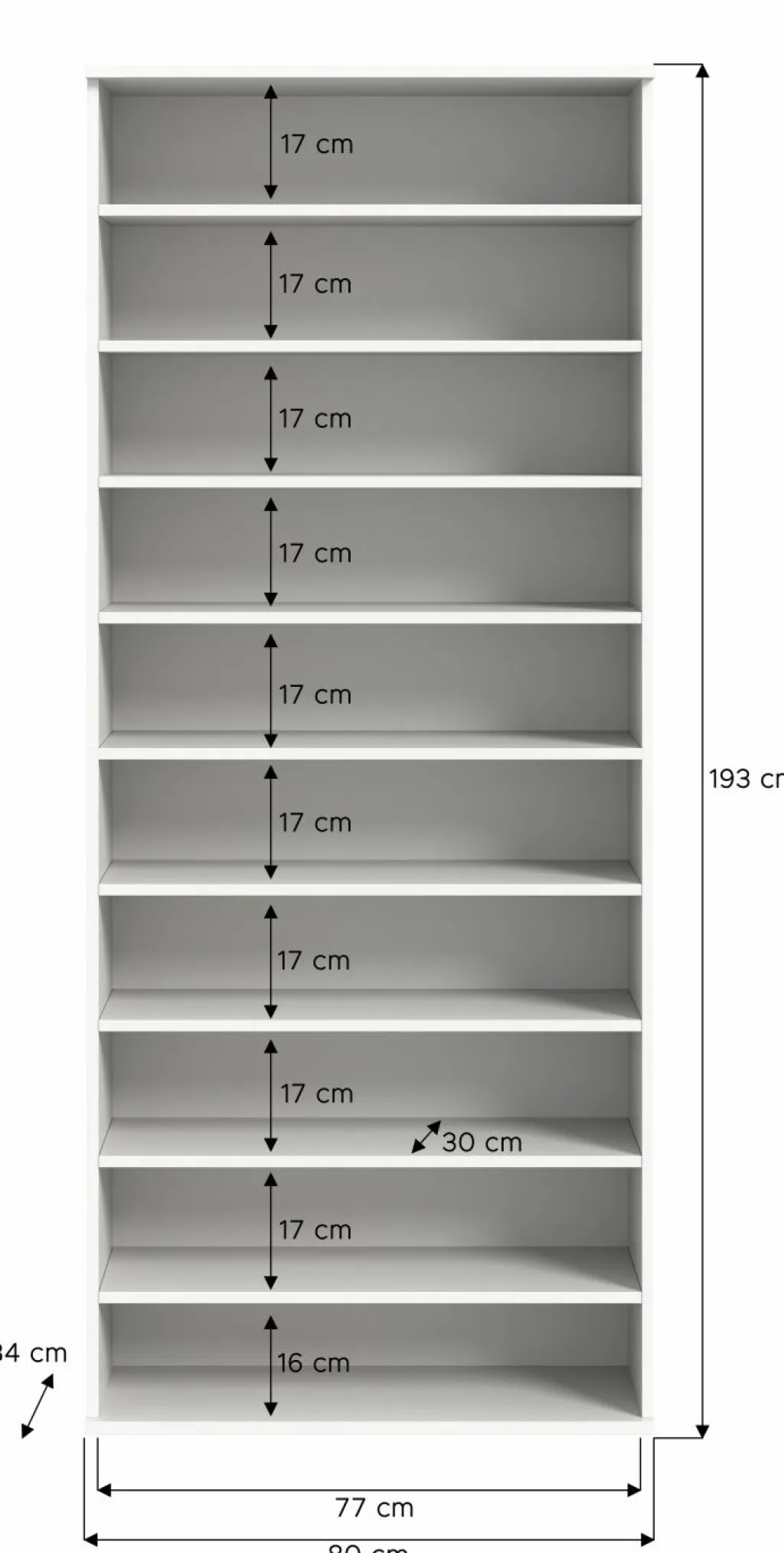Étagère à chaussures BODITE-Xonox Clearance