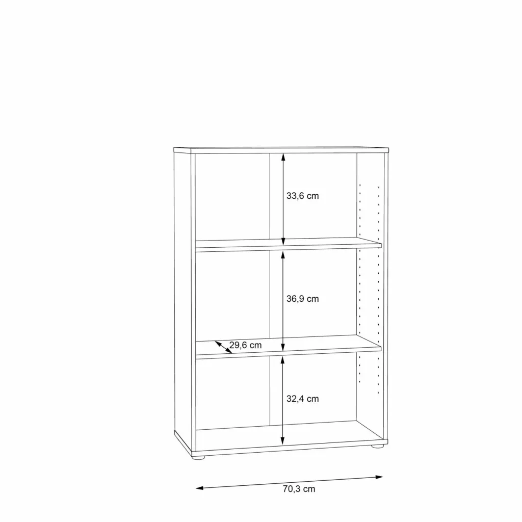 Étagère TEMPRA 2-Forte Discount