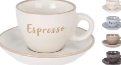 Tasse pour expresso avec soucoupe EH