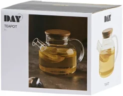 Théière avec couvercle en bambou DAY