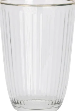 Verre à eau avec bord doré EH-Koopman Discount