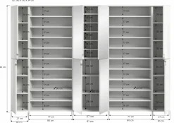 Vestiaire combiné 5 éléments BODITE