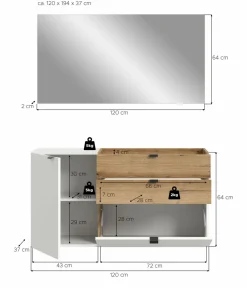 Vestiaire combiné 2 éléments NARO-Xonox Online