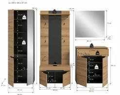 Vestiaire combiné 5 éléments GOBA-Xonox