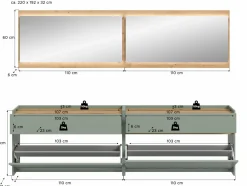 Vestiaire combiné 6 éléments DRIVE-Xonox Hot