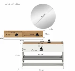 Vestiaire combiné 3 éléments DRIVE-Xonox New