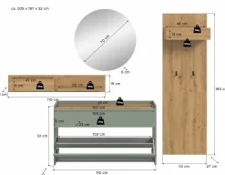 Vestiaire combiné 4 éléments DRIVE-Xonox
