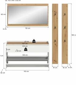 Vestiaire combiné 4 éléments DRIVE-Xonox Outlet